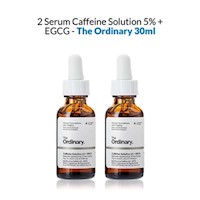 Serum Caffeine Solution 5% + EGCG The Ordinary 30ml 2 Unidades